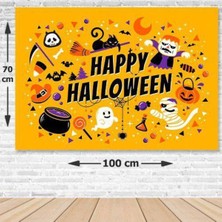 Parti Show Cadılar Bayramı (Halloween) Parti Afişi 70X100 cm Model 3