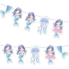Parti Show Deniz Kızı Little Dekoratif Banner 160X17 cm