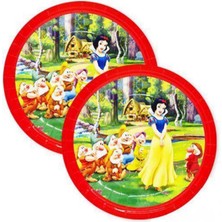 Parti Show Pamuk Prenses Tabak 8 Adet