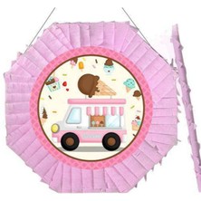Parti Show Pinyata Dondurma Temalı 42 cm Sopası