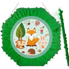 Parti Show Pinyata Woodland Temalı 42 cm Sopası