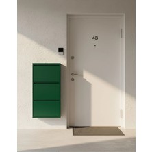 Meyora 3'lü Metal Ayakkabılık - Yeşil