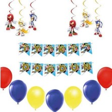 Parti Show Sonic Parti Malzemeleri Seti Ekonomik
