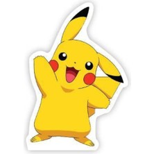 Parti Show Pokemon Pikachu Ayaklı Pano 34X23 cm