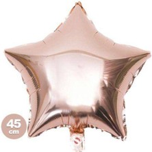 Parti Show Yıldız Folyo Balon Rose Gold 45 cm