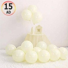 Parti Show Makaron Balon Sarı 15 Adet