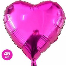 Parti Show Fuşya Kalp Folyo Balon (45 Cm)