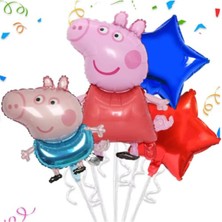 Parti Show Peppa Pig Folyo Balon Set 4'lü