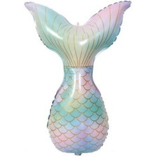Parti Show Deniz Kızı Kuyruk Folyo Balon 50*80 cm