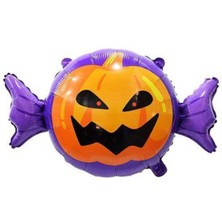 Parti Show Halloween Balkabaklı Şeker Folyo Balon 78*48 cm
