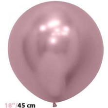 Parti Show Pembe Krom Balon 45 cm
