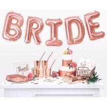 Parti Show Bride Folyo Balon Rose Gold (35 Cm)