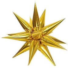 Parti Show Kutup Yıldızı Folyo Balon Gold 60 cm