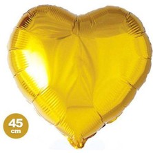 Parti Show Kalpli Gold Folyo Balon (45 Cm)