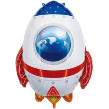 Parti Show Roket Folyo Balon 64*51 cm