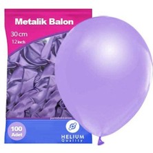 Parti Show Lila Balon Metalik 100 Adet