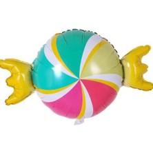 Parti Show Spiral Şeker Folyo Balon 75*46 cm