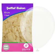Parti Show Şeffaf Balon 100 Adet
