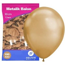 Parti Show Gold Balon Metalik 100 Adet