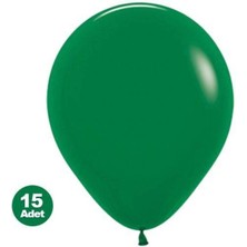 Parti Show Koyu Yeşil Balon 15 Adet