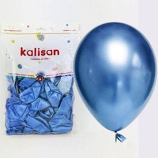 Parti Show Mavi Krom Balon 50 Adet (30 Cm)