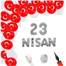 Parti Show 23 Nisan Zincir Balon Süsleme Seti