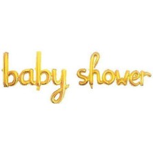 Parti Show Baby Shower Folyo Balon Gold 210X44 cm