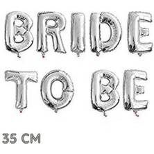 Parti Show Bride To Be Folyo Balon Gümüş (35 Cm)