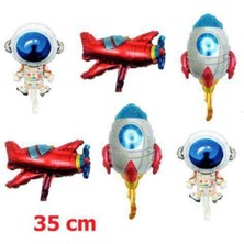 Parti Show Uzay Temalı Folyo Balon 6'lı Set