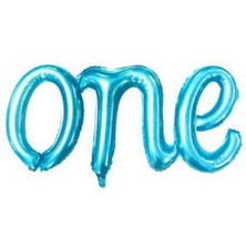 Parti Show One Folyo Balon Mavi 38*110 cm