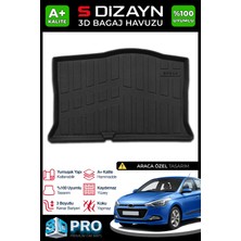 S-Dizayn Hyundai i20 3D Pro Bagaj Havuzu 2014-2020 A+ Kalite