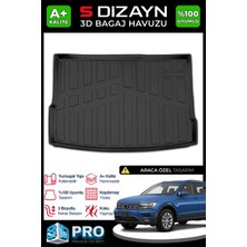 S-Dizayn VW Tiguan 3D Pro Bagaj Havuzu 2016-2023 A+ Kalite