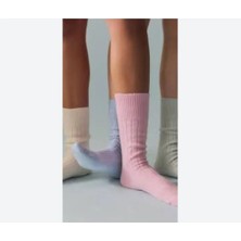 Leovia 4 Lü Unisex Çok Renkli Kolej Çorabı