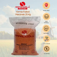 Arpacıoğlu Yerli Türk Malı Kırmızı Futbol Mercimek Naturel 25 kg