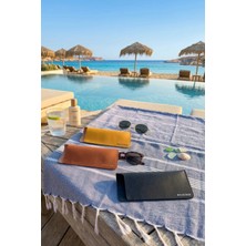 Bouscrab Üç Renk Bir Arada Gözlük Kılıfı 17X8 cm Hafif ve Kompakt Tasarım - Küçük ve Orta Boy Gözlükler 3 ADET