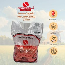 Arpacıoğlu Yerli Türk Malı Kırmızı Yaprak Mercimek Cilalı 2,5 kg