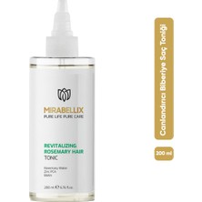 Mirabellix Canlandırıcı Biberiye & Biotin Saç Toniği – Çinko PCA Destekli Güçlendirici Bakım 200 ml