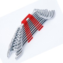 Colezium Izeltaş 0100 Iki Ağız Anahtar Takımı Kısa Boy 12 Parça