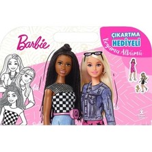 Doğan Çocuk Barbie Çıkartma Hediyeli Boyama Albümü Kolektif 6 - 8 Yaş İçin Eğlenceli Renkli Kitap
