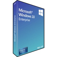 Microsoft Windows 10 Enterprise 32/64 Bit | Oem Orijinal Lisans | Dijital Teslimat