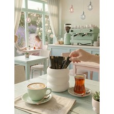 Bulut Stick Şekerlik (5 Adet) Kafe Restoran Masaüstü Şekerlik, Dekor, Çiçeklik