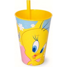 Tuffex Lisanslı Tweety Pipetli Bardak 400 ml