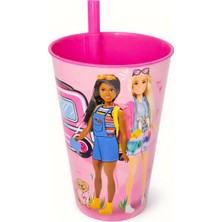 Tuffex Lisanslı Barbies Pipetli Bardak 400 ml