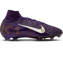 Nike Zoom Mercurial Superfly 10 Elite Kylian Mbappe Fg Mens Football Shoes Profesyonel Erkek Çim Saha Kramponu Mor