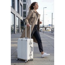 Zeplin Joya Pc Policarbon Kabin Boy Valiz Beyaz