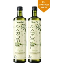 Akropol Erken Hasat Soğuk Sıkım Naturel Sızma Zeytinyağı 1.5 LT Cam - [ Anne Çocuk Serisi - Pestisit İçermez ]