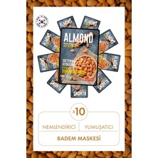 Dermal Ne ml endici ve Yumuşatıcı Badem Maskesi 25  gr  10 Adet