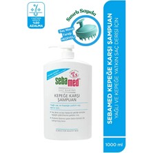 Sebamed Kepek Karsiti Yaglanma Onleyıcı Etkılı Şampuan 1000 ml - Silikon Tarak Hediyeli Set