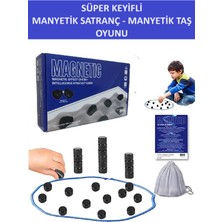 Özbience Manyetik Satranç Taşıyla Eğlence ve Zeka Geliştirme Oyunu
