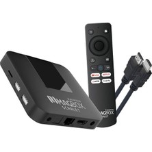 Derin Stok Magbox Magroid Scarlet 16 GB HDD 2 GB Ram 2.4g H313 Cpu Android Tv Box